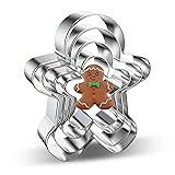 Gingerbread Man Cookie Cutter Set - 4 Pieces