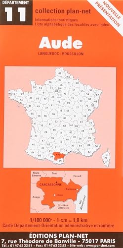 Download Carte routière : Aude PDF