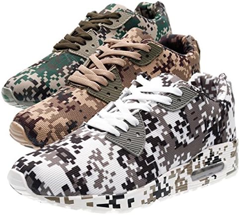 PORTANT Unisex Camo Walking Shoes for Casual Outfits
