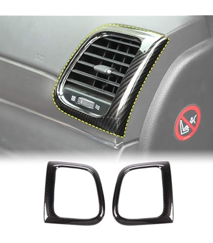 thumbnail image 2 of JeCar Carbon Fiber Inner Door Handle Covers For Jeep Grand Cherokee 2011-2019 - ABS Trim Set Of 4 2 of 10