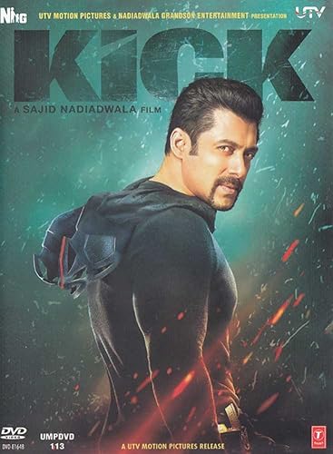 Kick Hindi DVD Stg: Salman Khan, Jacqueline Fernandez, Randeep