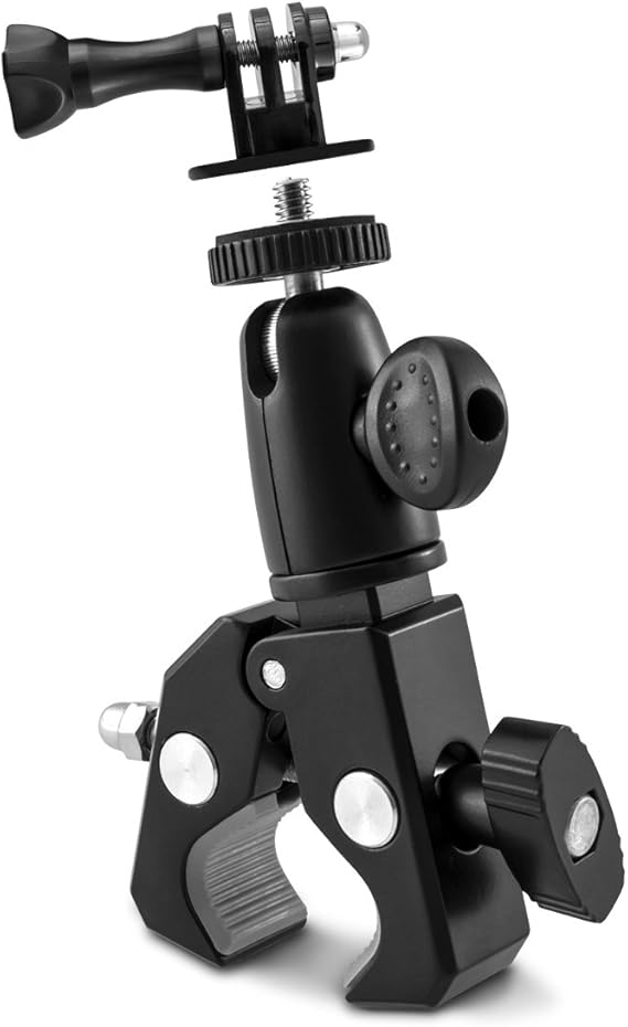 Amazon kwmobile カメラホルダー 自転車 バイク カメラ ハンドル 固定 camera ホルダー 以下のカメラ