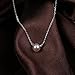 8mm Single Freshwater Cultured Pearl Necklace, 18
