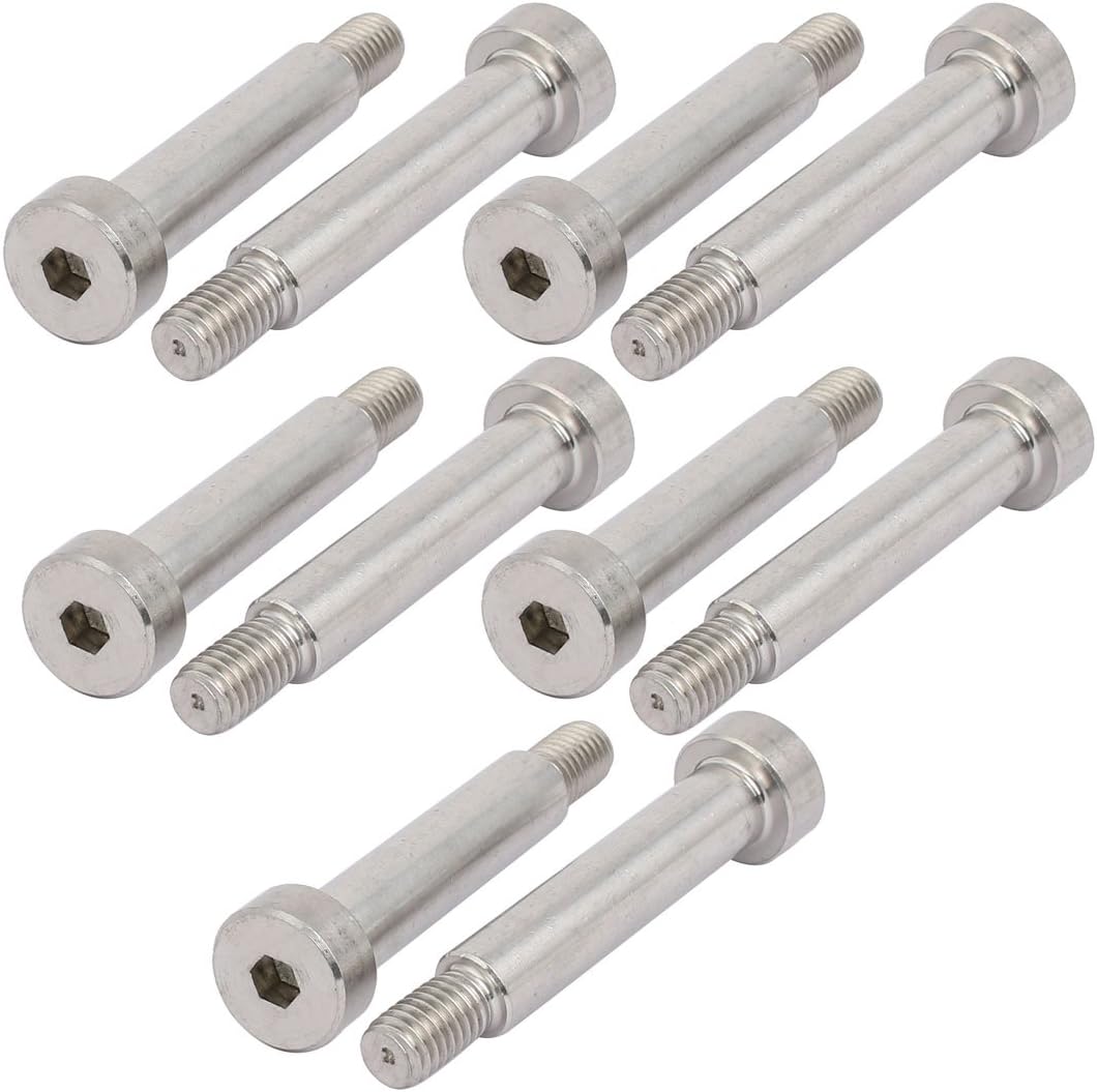 Shoulder Screws Tools & Home Improvement 10pcs 304 Stainless Steel Hex