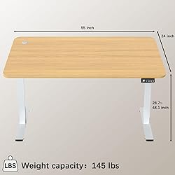 Furmax Electric Height Adjustable Standing Desk