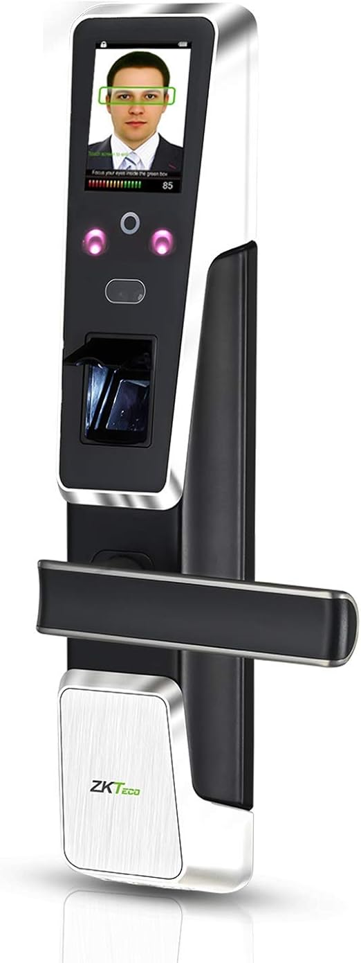 ZKTeco ZM100 Fingerprint keyless Door Lock with Facial Recognition