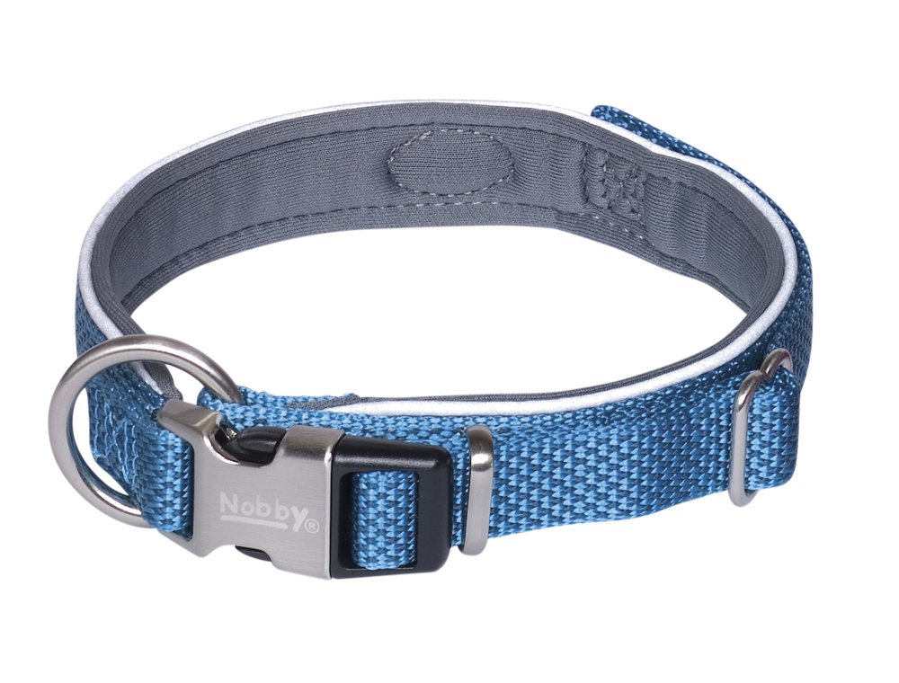 Nobby Collar "Classic Preno Royal" 80631-06, blue, M-L (neck 45-55 cm)