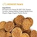 Honest Paws ALL NEW Relief Formula | Premium Hemp Dog Treats - Hip, Joint, and Pain Relief Supplement for Dogs - Made with 100% All Natural Pure Hemp Oil with Organic Turmeric - Peanut Butter Flavor