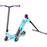 VOKUL K1 Pro Scooter - Trick Scooter for Kids 8 years and UP, Teens & Adults - Purple/Blue