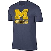 Campus Colors Adult MVP Heathered Cotton Blend T-Shirt - Logo Tshirt - Made from Ringspun - Comfort and Versatility