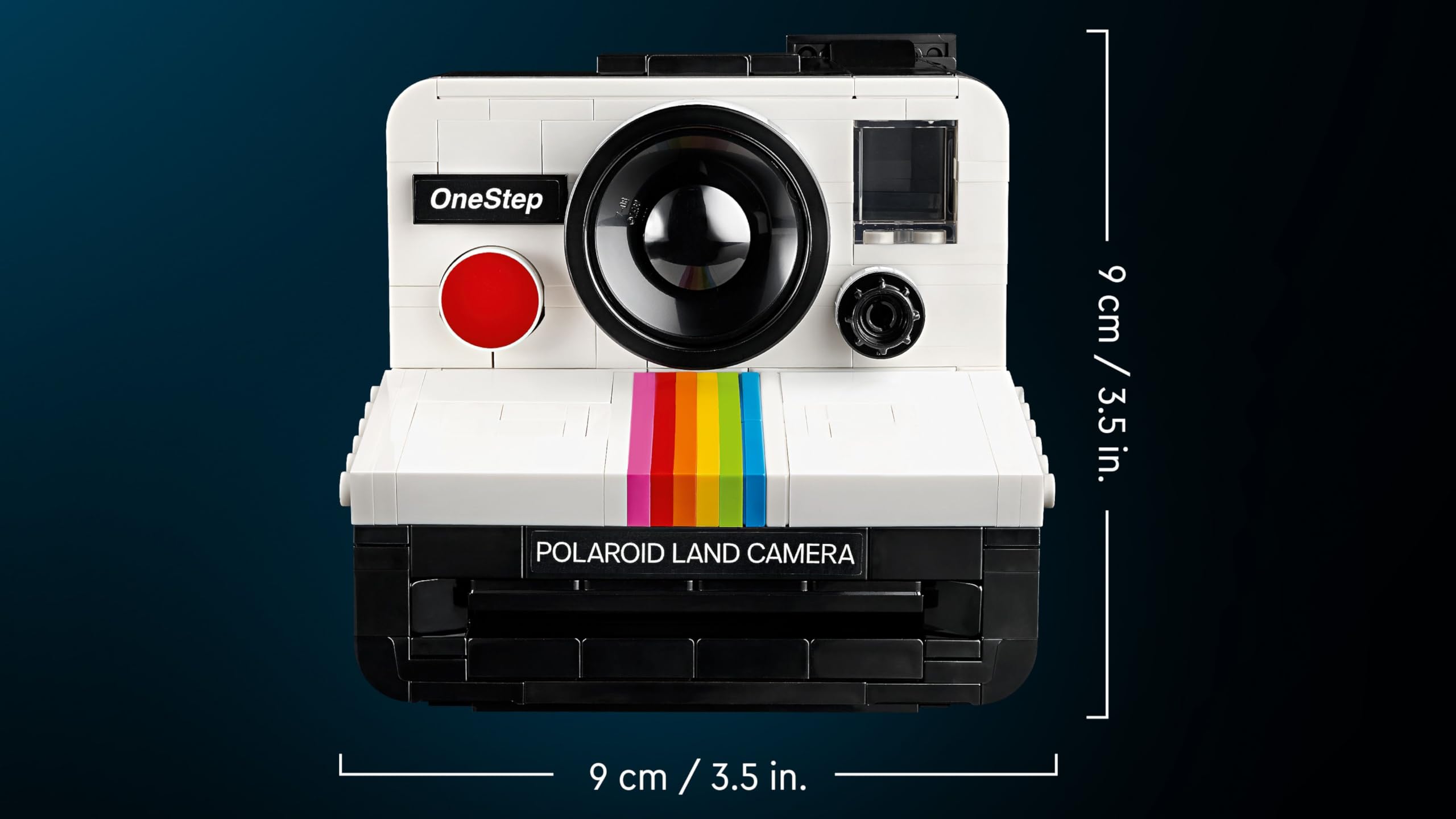 LEGO Ideas Polaroid OneStep SX-70 Kamera-Set für Erwachsene, Sammlerstück mit authentischen Details, kreative Beschäftigung, Fotografie-Geschenke für Männer, Frauen, Ihn, Sie & Teenager 21345 7