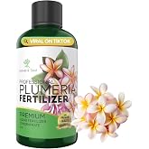Leaves &amp; Soul Plumeria Fertilizer Liquid, 3-5-4 Plumeria Plant Food, 8 oz | Fast-Acting Fertilizer for Plumeria Plants for Healthy Growth; Plumeria Bloom Booster for Vibrant Flowers &amp; Rich Color