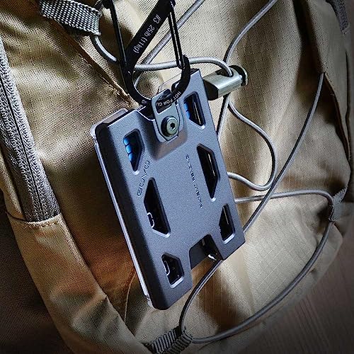 GOVO Badge Holder Without Clip Version Durable Polycarbonate ID