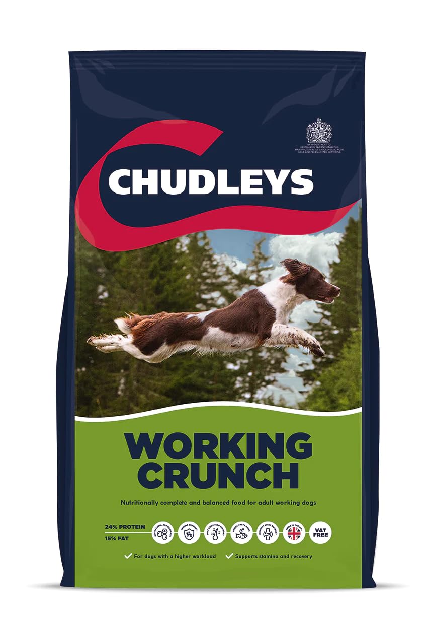 Chudleys Working Crunch Complete Dry Dog Food with Joint Care Package, 15 kg