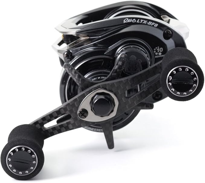 Amazon Com Abu Garcia Bait Reel Revo Ltx Bf8 L Sports Outdoors