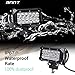 Epistar LED Light Bar ANNT 2 PCS Work Lights 7 inch 36w Flood Fog Lamps Truck barlight Off Road Driving Light for Chevy GMC Ford Pickup Vehicles, Dodge Ram, Jeep, Boat, Toyota, UTV Truck SUV Yamaha