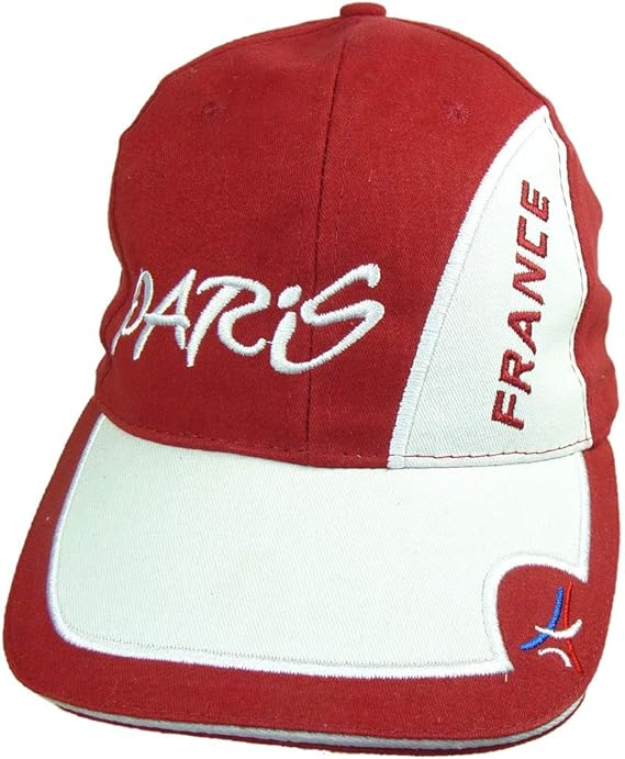 Souvenirs of France Paris France Men's Cap Red, White Amazon.co.uk