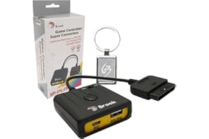 Brook Super Converter Compatible with Switch Pro/Xbox One/PS3/PS4/PS5 to PS2/ PS1/PS Classic, Gaming Controller Converter
