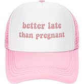 Funny Trucker Hat Can't Nobody Love You Like Jesus for Women and Men Baseball Cap Breathable Mesh Pink
