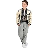 Ferris Bueller's Day Off Costume for Boys, Ferris Bueller Jacket & Vest, 80s Movie Cosplay Dress-Up or Halloween