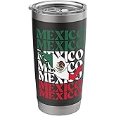Mexico Flag, Mexican Culture, Mexico Stainless Steel Insulated Tumbler