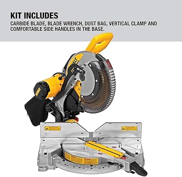 DEWALT DWS716 Miter Saws product image 3