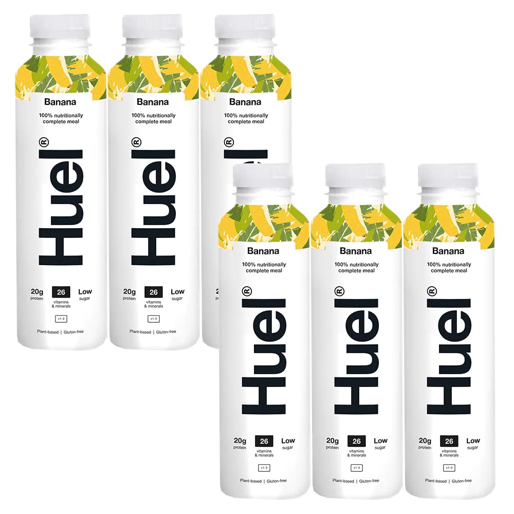6 x 500ml Ready To Drink Nutritionally Complete Meal Banana Flavour