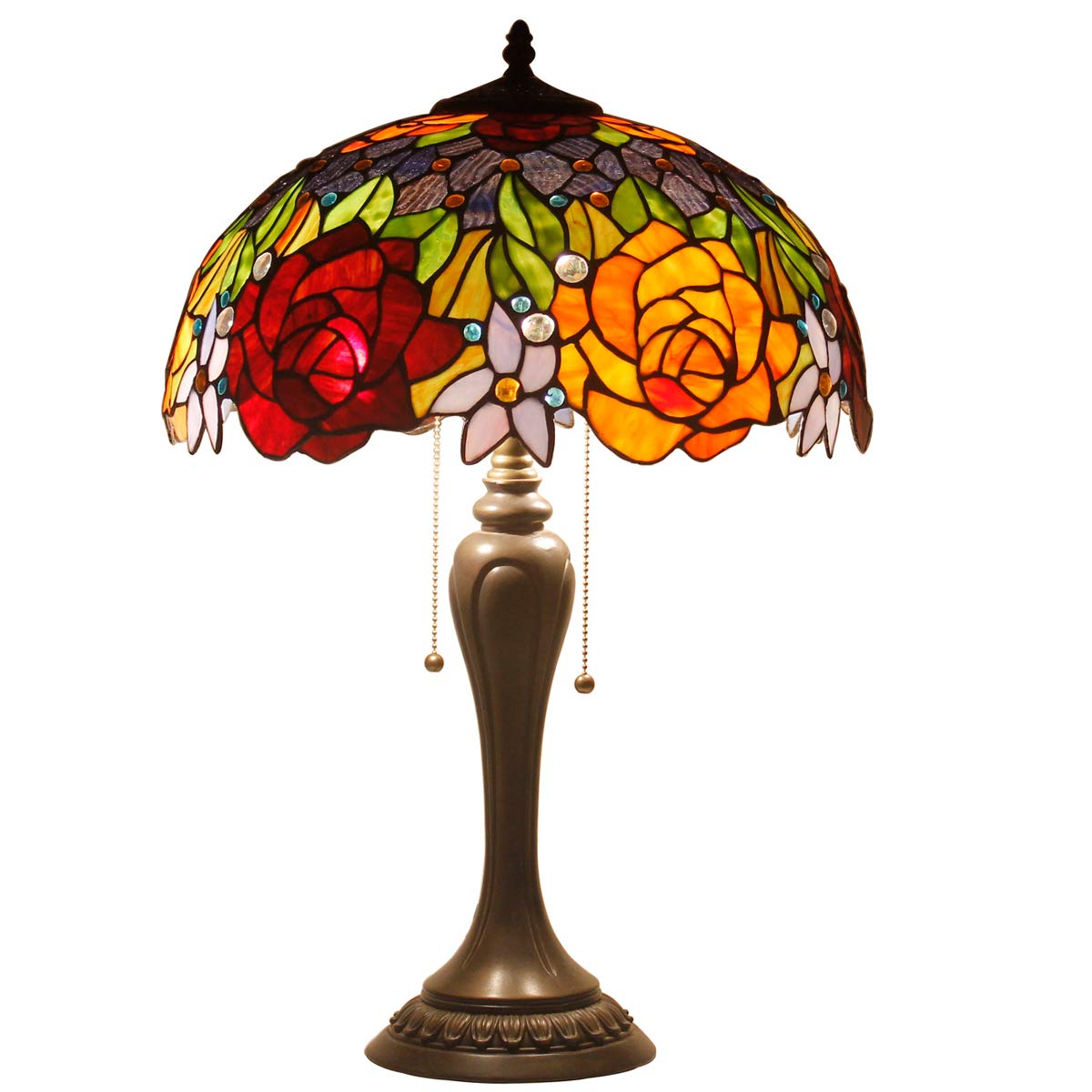 Best tiffany table lamp pink