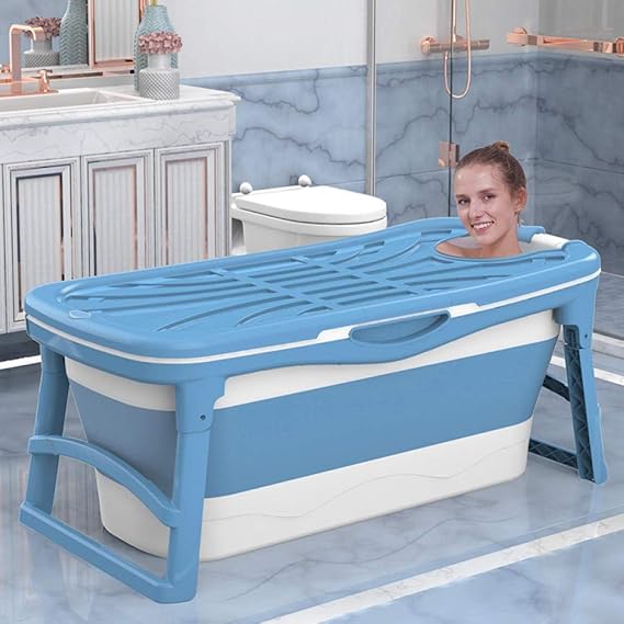 Household Oversized Thickened Bath Tub Fold Up Bathtub Amazon.co.uk