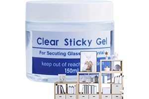 Museum Gel Clear Removable | Collection Exhibits Putty | Removable Reusable Clear No Residues Exhibits Putty Prevent Falling 