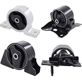 4Pcs Engine Motor Mounts and Automatic Transmission Mounting Kit | for Nissan Sentra 1.8L 2000-2006