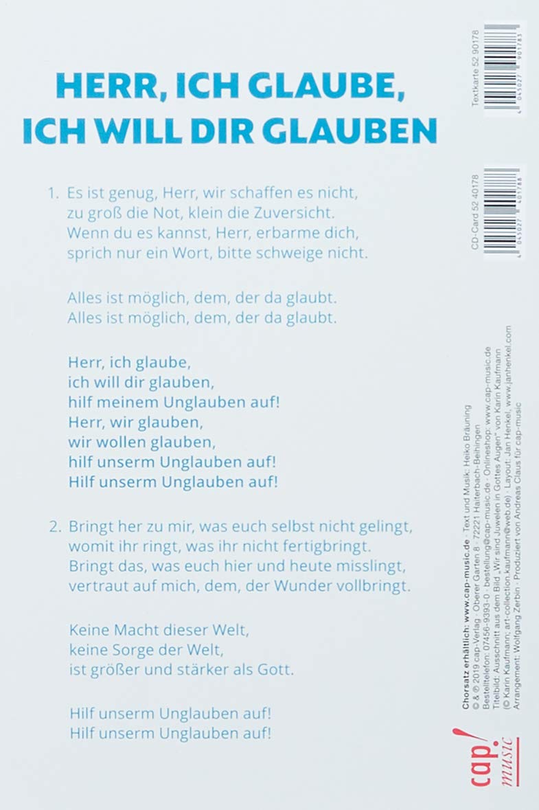 Get 1 wunder glauben For Android 1 Wunder Glauben