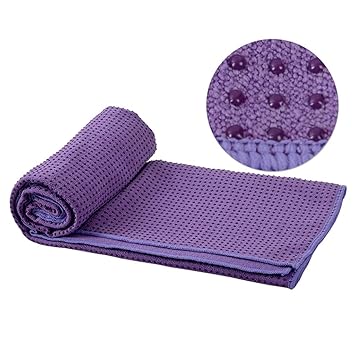 CXQ Toalla de Yoga Engrosamiento Antideslizante Manta de ...