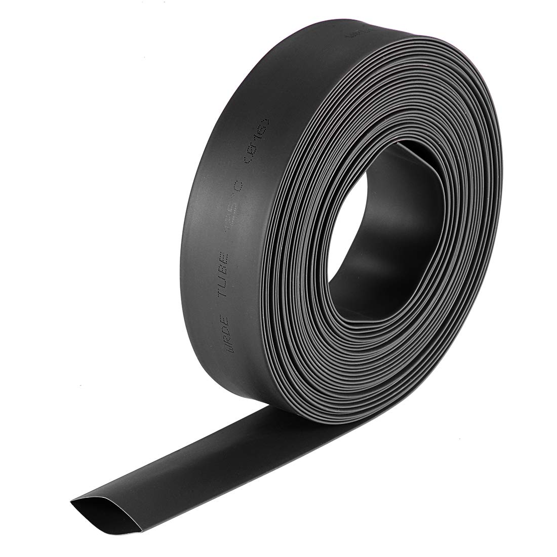 sourcing map Heat Shrink Tubing, 5/8"(16mm) Dia 2:1 rate Shrinkable Tube Cable Sleeve 7m - Black