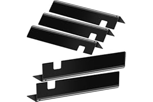 Paayox 17 Inch Flavorizer Bars for Weber Genesis and Genesis II 300 Series Grill Parts, Genesis E310 E320 E330 S310 S320 Grills Parts, 5 Pcs Flavor Bars Grill Parts Replacement for Weber 66032 66795