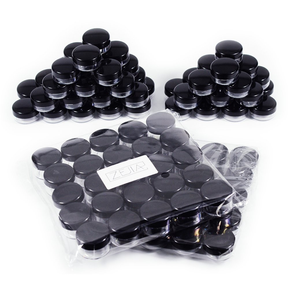 Tiny Sample Containers 3 Gram Sample Jars 100pcs Makeup Sample Containers with Lids