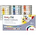 Pentel Tinta Aquarela 24 Cores WFRS-24