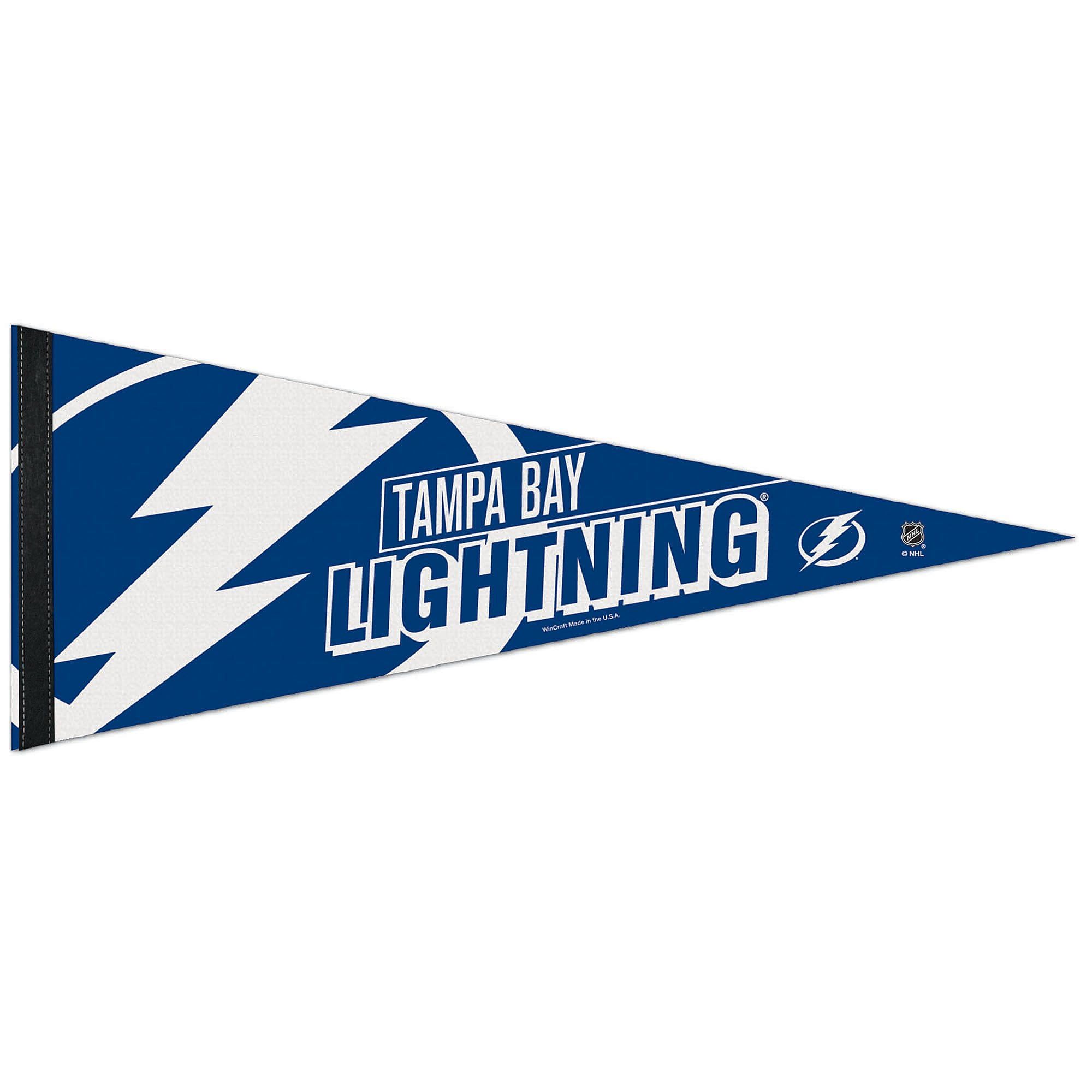 WinCraft NHL 65844014 Tampa Bay Lightning Premium Pennant, 12" X 30"