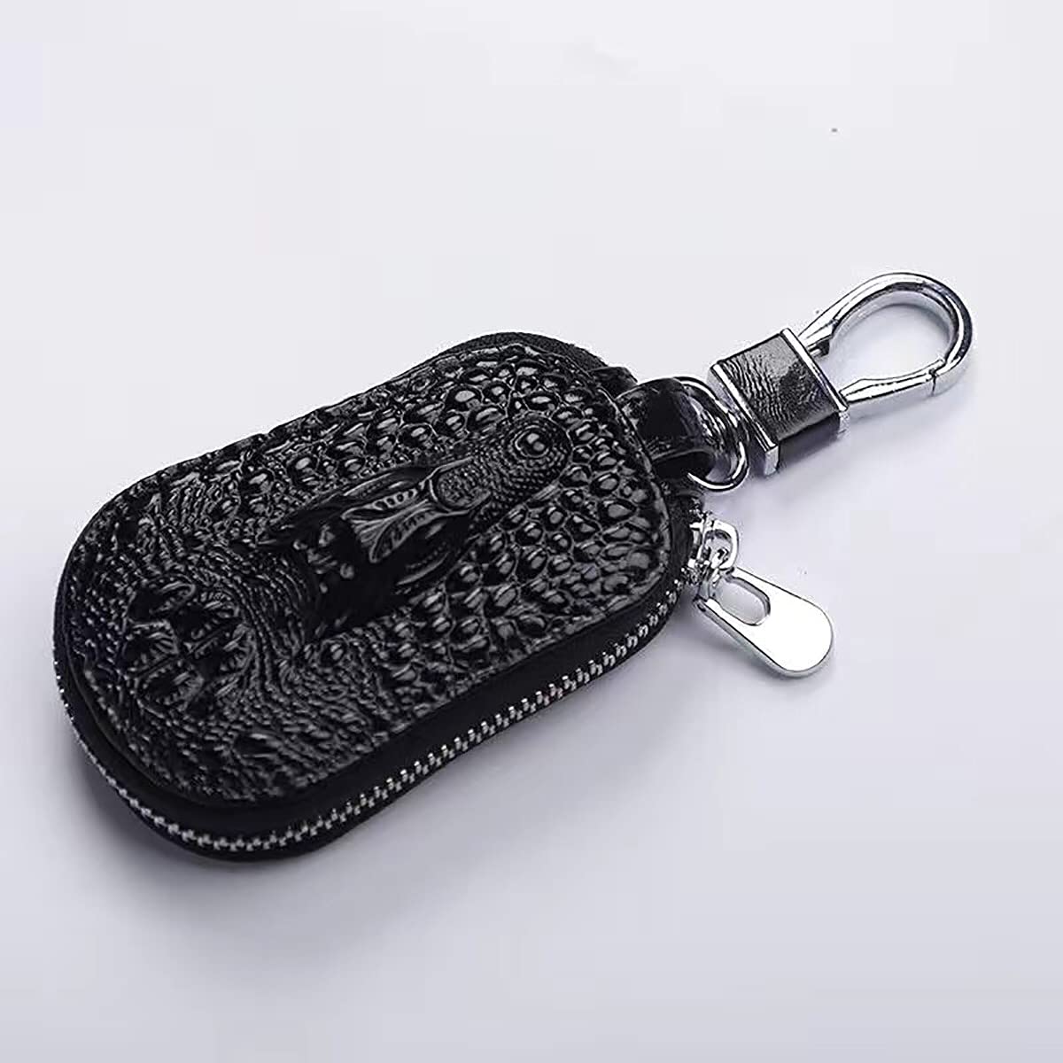 top Car Key case TOP Genuine Leather Car Smart Key Chain Keychain