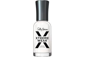 Sally Hansen Xtreme Wear, White On, Long Lasting, Chip Resistant, Semi Opaque, Shiny White Nail Polish