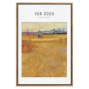 SIGNWIN Framed Canvas Wall Art Famous Paintings Canvas...