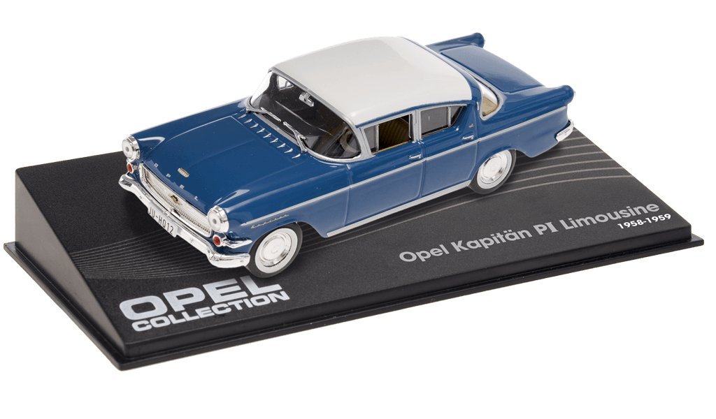 Générique OPEL KAPITAN P1 LIMOUSINE BLUE 1:43 scale -réf 03