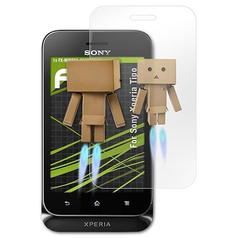 atFolix Displayfolie für Sony Xperia Tipo Spiegelfolie, Spiegeleffekt FX Schutzfolie