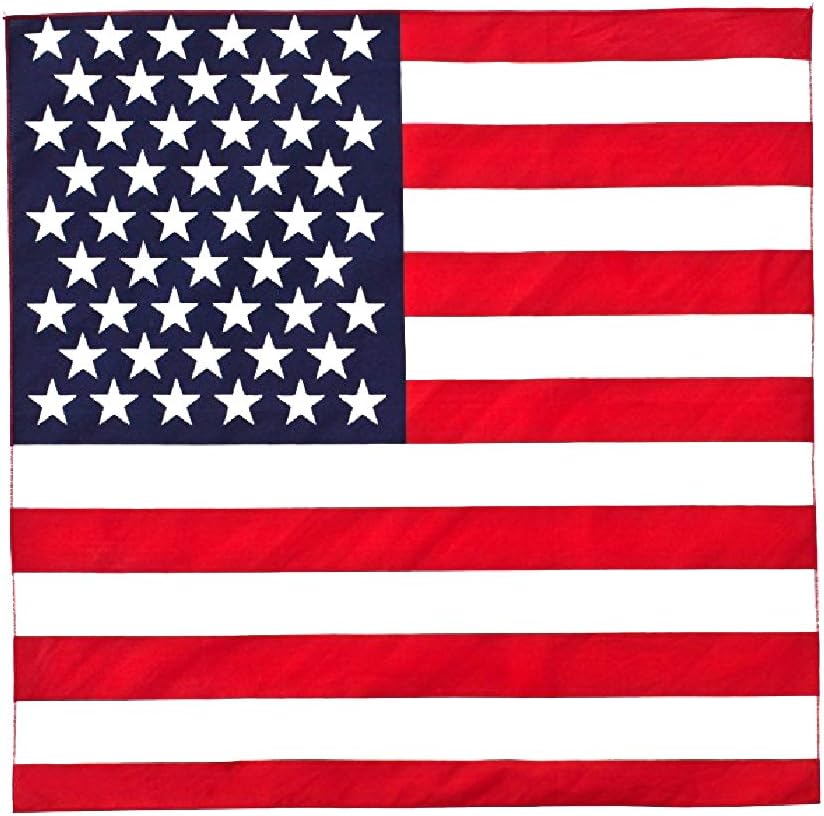 12 Pack Daily Basic Solid 100% Cotton 22 in x 22 in Bandanas