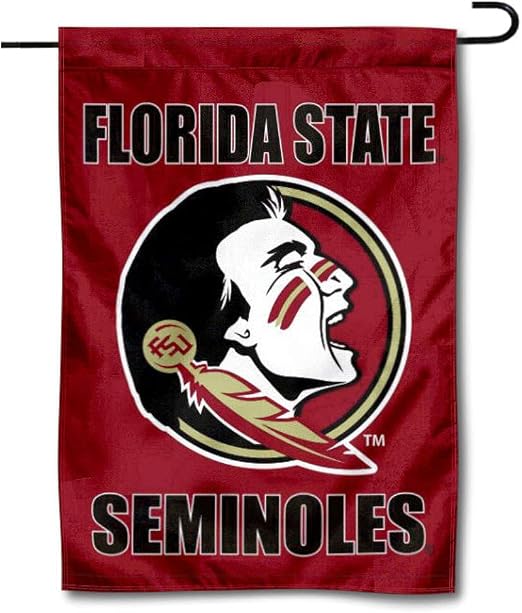 Amazon Com Fsu Seminoles Garden Flag And Yard Banner Sports