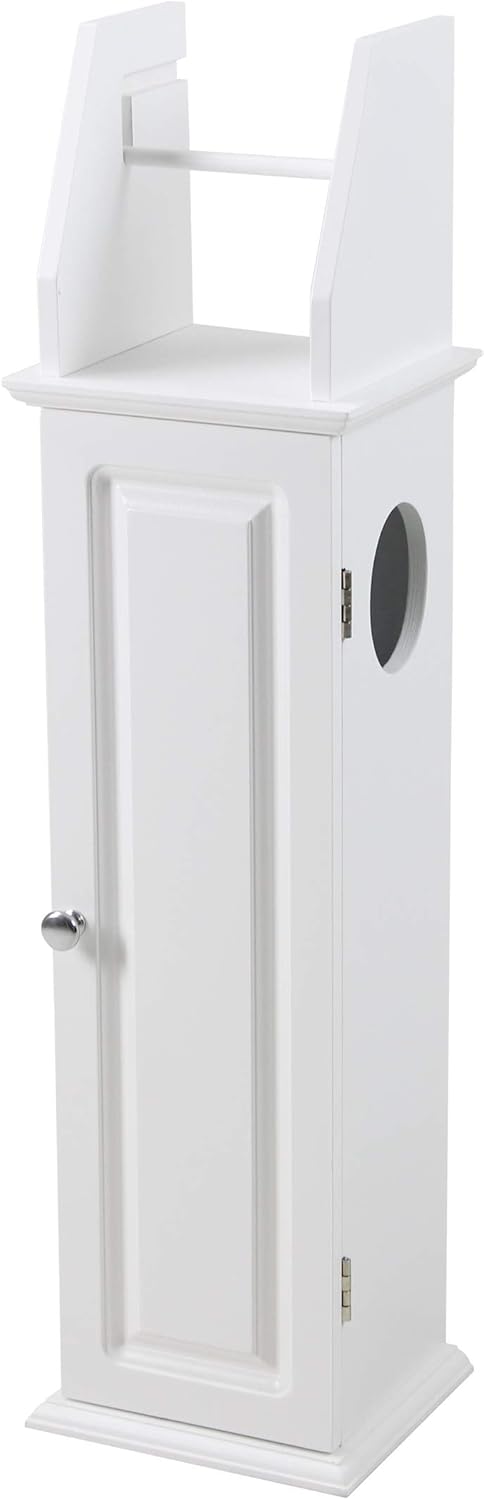 slimline toilet brush holder