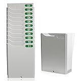 JIAN BOLAND Time Cards Rack, Retractable Time Card