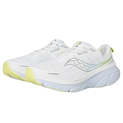 Saucony Women's Guide 18 Sneaker, White/ICE