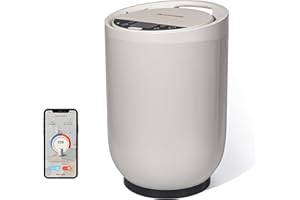 Dywarmic Smart Towel Warmer - Coolbreeze Insulation Tech | Voice Control with Alexa & Google Assistant | Stainless Steel Bucket | Matte Finish | 20L