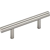 Amerock Bar Pulls 3 inch (76mm) Center-to-Center Satin Nickel Cabinet Pull, BP40515G10